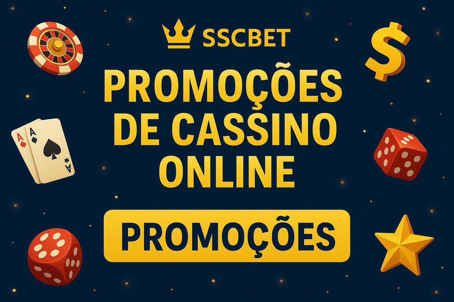 O bônus promocional SSCBET é uma ótima maneira de começar sua aventura